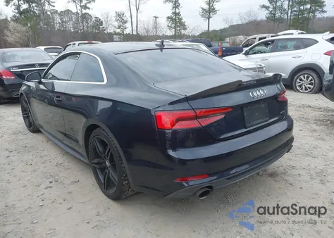2018 Audi A5 2.0T Premium z USA, uszkodzony, nr VIN WAUTNAF56JA007695